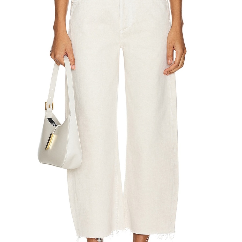 Citizens Of Humanity Cream Flare Jeans